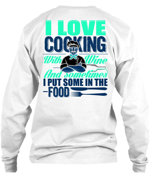I Love Cooking T Shirt, I Love Chef T Shirt