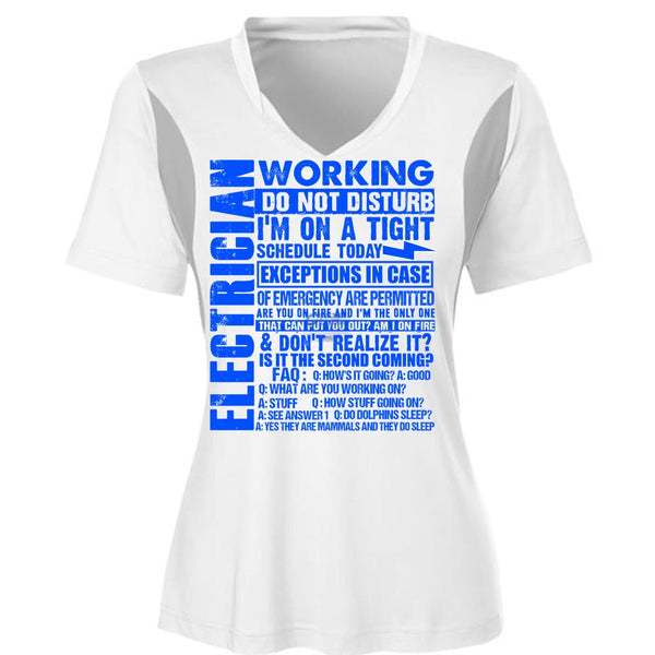 Electrician Working Do Not Disturb T Shirt, I Love Electrician T Shirt, Awesome T-Shirts