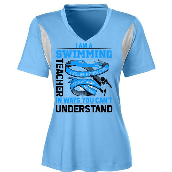 I Am A Swimming Teacher T Shirt, Being A Swimming T Shirt, Awesome T-Shirts