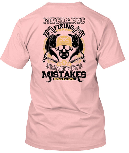 Mechanic Fixing Engineer's T Shirt, I Love Mechanic T Shirt