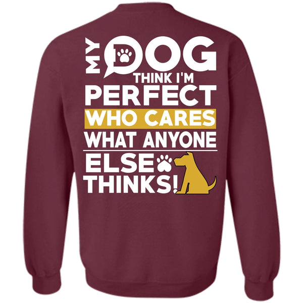 Who Cares What Anyone Else Thinks T Shirt, I Love My Dog Sweatshirt