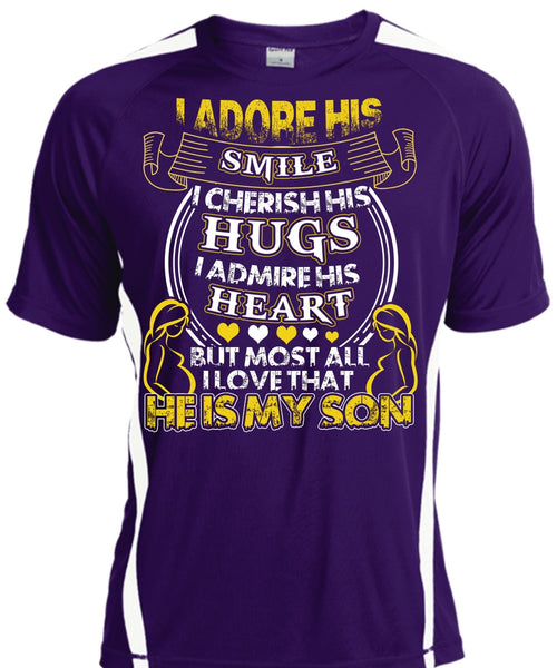 He Is My Son T Shirt, I Adore His Smile T Shirt, Cool Shirt