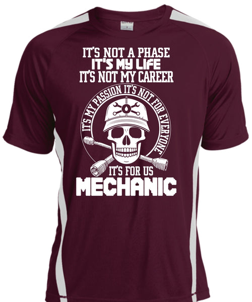 It's For Us Mechanic T Shirt, It's Not My Career T Shirt, Cool Shirt