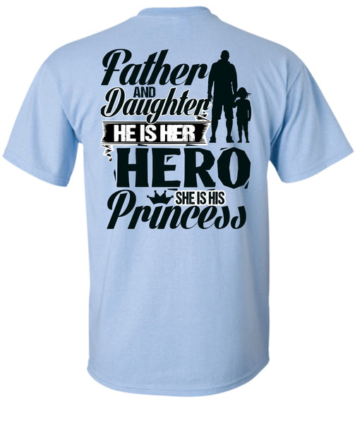 Father And Daughter T Shirt, I Love Papa T Shirt