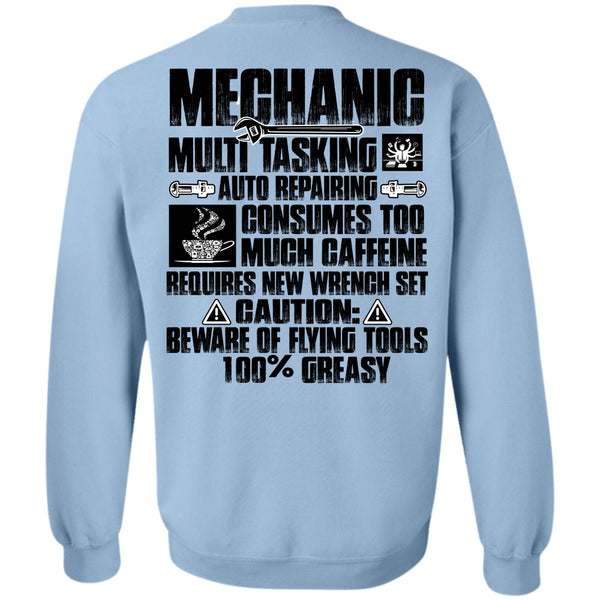 I Love Mechanic T Shirt, Mechanic Multitasking Sweatshirt