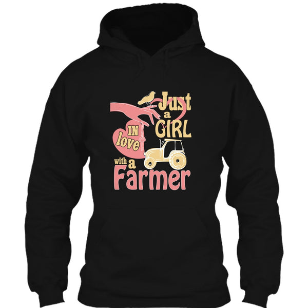 Just A Girl T Shirt, In Love With A Farmer T Shirt