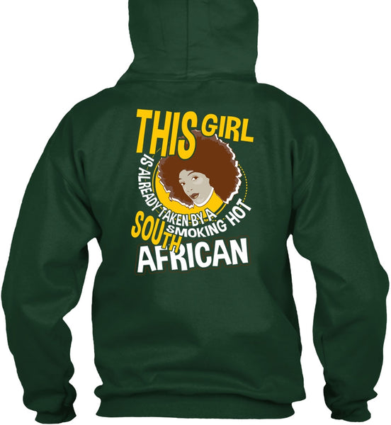 Smoking Hot South African T Shirt, Being A Girlfriend T Shirt