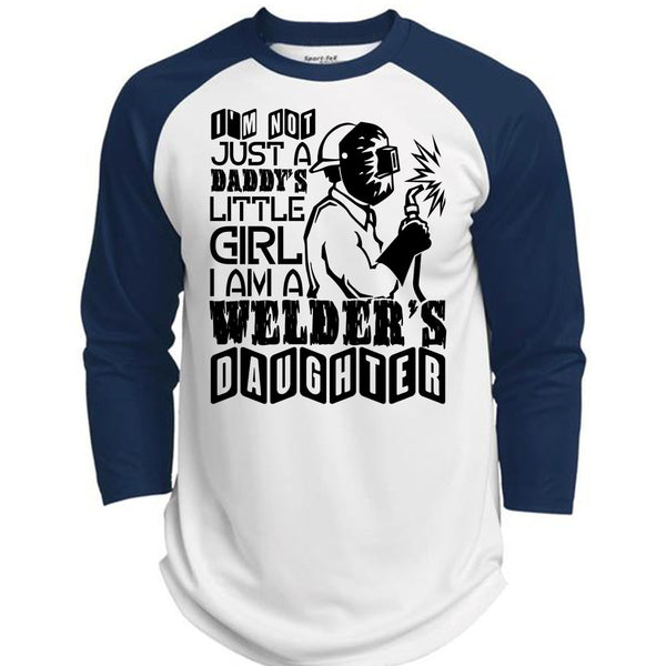 I Am A Welder's Daughter T Shirt, Being A Welder T Shirt, Awesome T-Shirts  (Polyester Game Baseball Jersey)