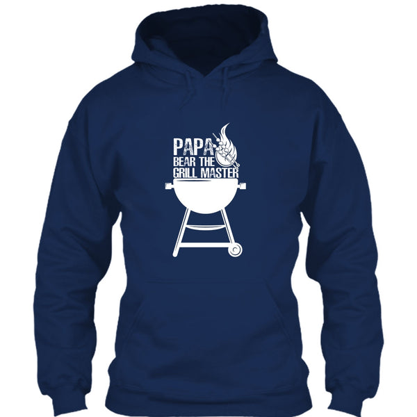 Papa Bear The Grill Master T Shirt, Cooking Papa T Shirt