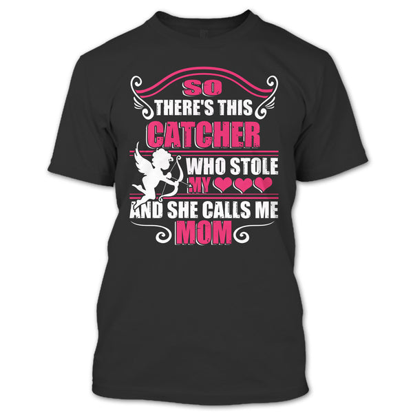 A black t-shirt with the shopify logo