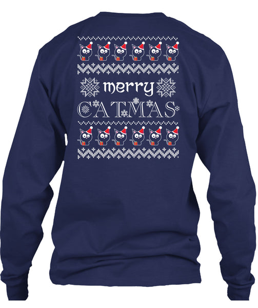Merry Catmas T Shirt, This Girl Loves Christmas T Shirt