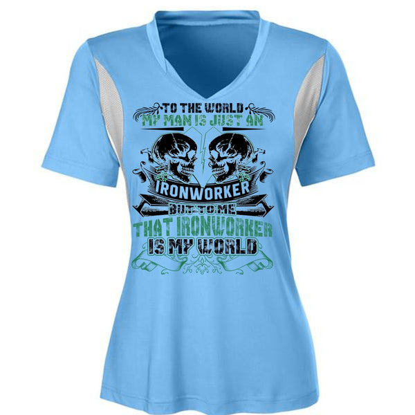 My Man Is Just An Ironworker T Shirt, I Love Ironworker T Shirt, Awesome T-Shirts