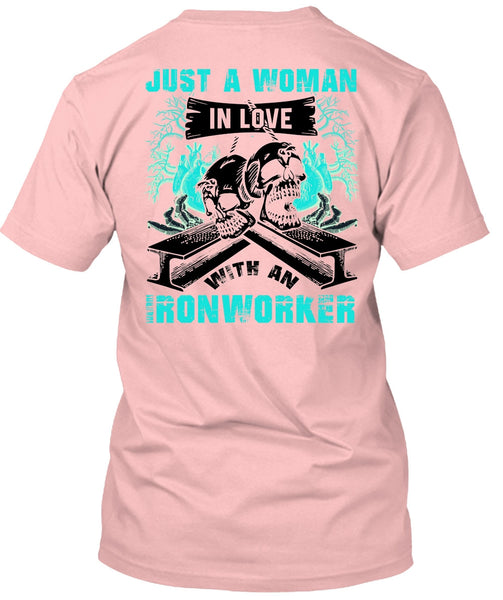 Love With An Ironworker T Shirt, I Love Ironworker T Shirt