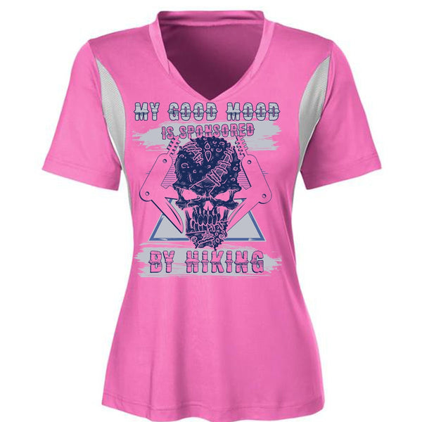 My Good Mood Is Sponsored By Hiking T Shirt, I Love Hiking T Shirt, Awesome T-Shirts