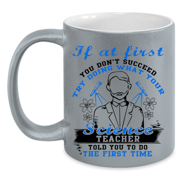 Awesome Gift For Teacher Coffee Mug, Science Teacher Accent Mug