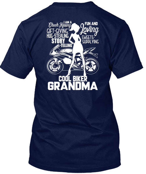 Cool Biker Grandma T Shirt, Being A Biker T Shirt