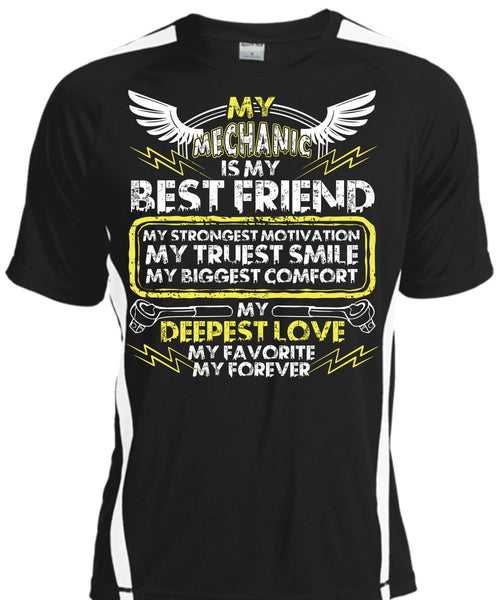 A black t-shirt with the shopify logo