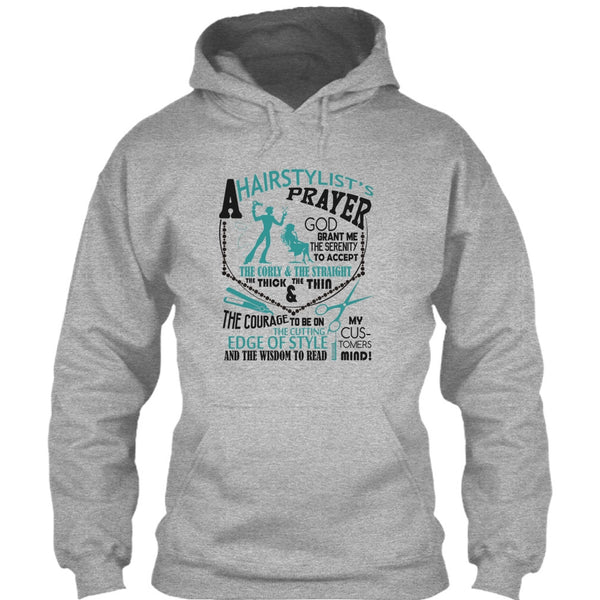 A Hair Stylist's Prayer T Shirt, Coolest Hair Stylist T Shirt