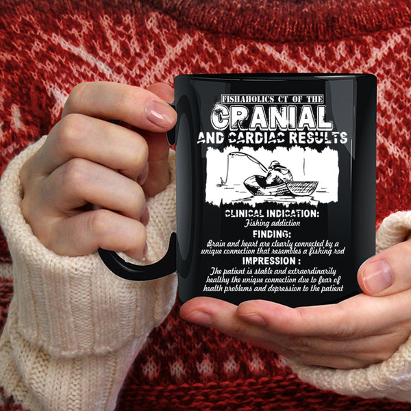 Fishaholics Coffee Mug, Cool Gift For Fisher Coffee Cup