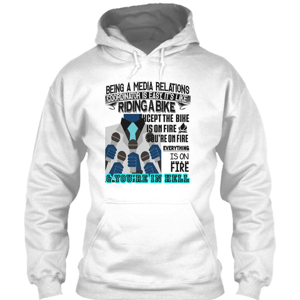 Being A Media Relations T Shirt, Cool Media Relation T Shirt