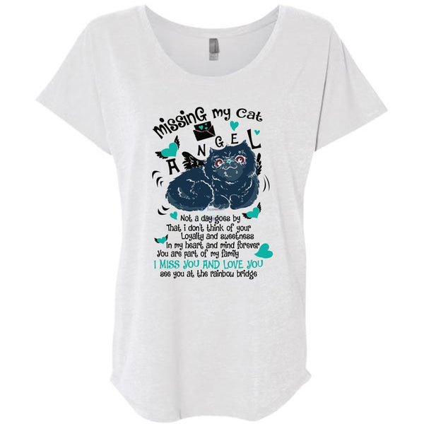 Missing My Cat Angel T Shirt, I Love My Cat T Shirt, Awesome T-Shirts