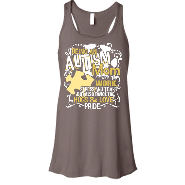Being An Autism Mom T Shirt, I'm Autism Mom Tank Top