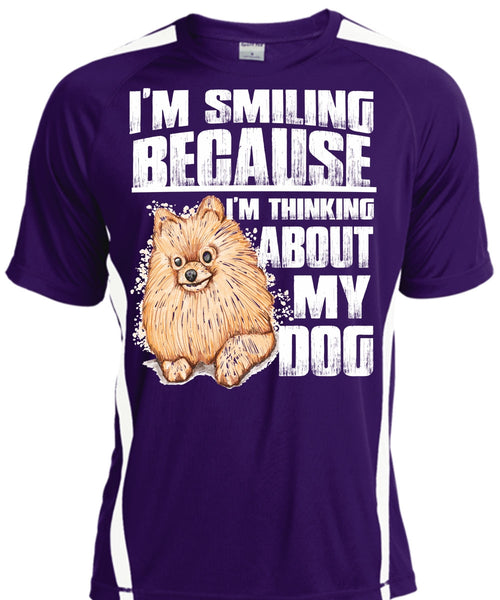 I'm Thinking About My Dog T Shirt, I'm Smiling T Shirt, Cool Shirt