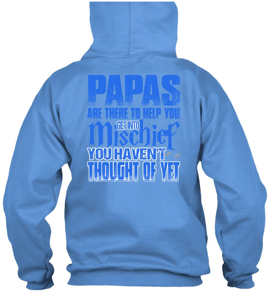 Papas Are There To Help You T Shirt, I Love Papa T Shirt