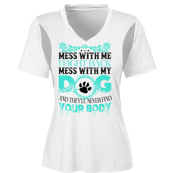 I Fight Back Mess With My Dog T Shirt, I Love Dogs T Shirt, Favorite T Shirt