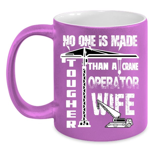 Crane Operator Wife Coffee Mug, Cool Just Married Coffee Cup