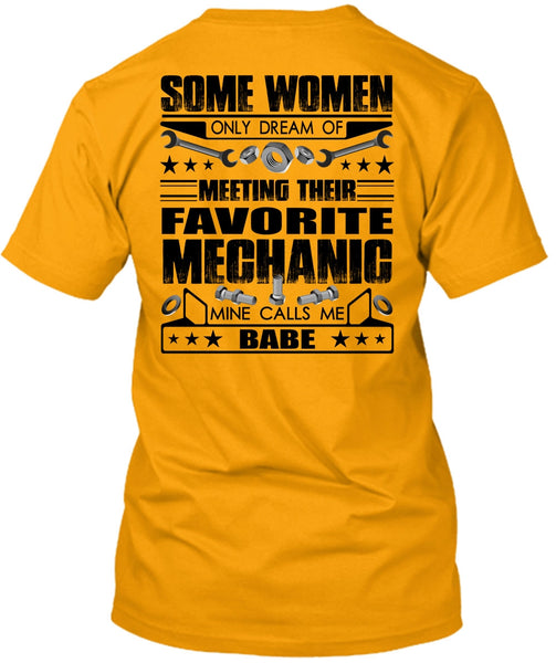Favorite Mechanic T Shirt, I Love Mechanic T Shirt