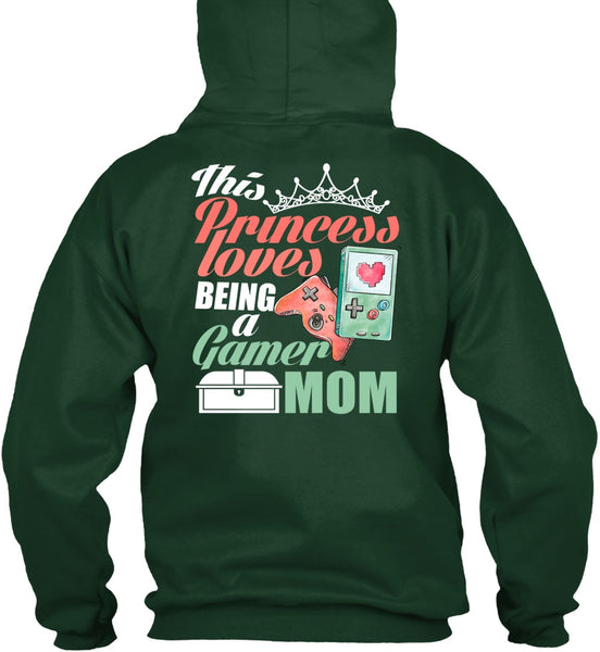 This Princess Loves T Shirt, Being A Gamer Mom T Shirt