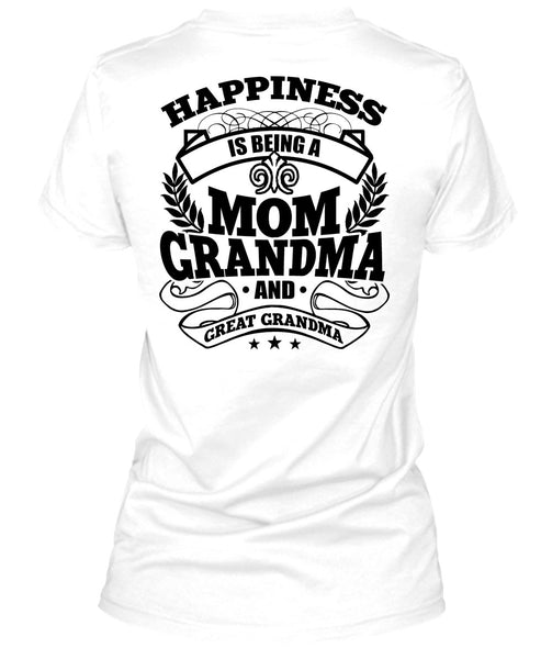 Mom Grandma And Great Grandma T Shirt, I Love Nana T Shirt