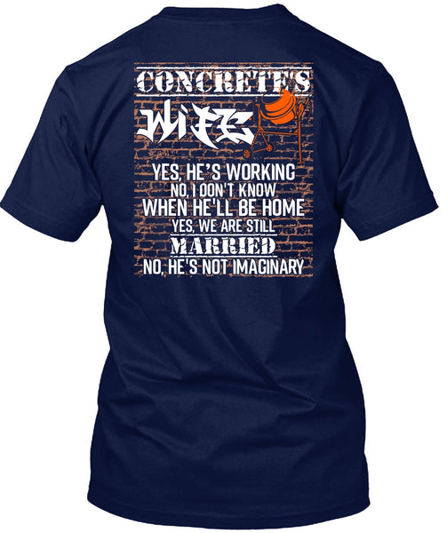 Concrete's Wife T Shirt, We Are Still Married T Shirt