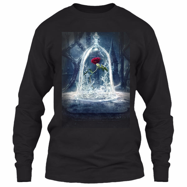 A black t-shirt with the shopify logo