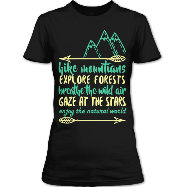 A black t-shirt with the shopify logo