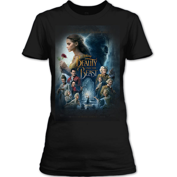 A black t-shirt with the shopify logo