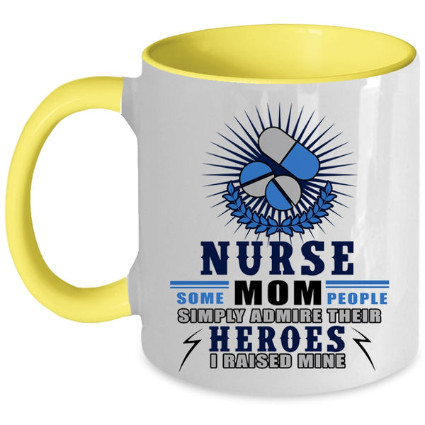 Best Gift For Nurse Mom Coffee Mug, Nurse Mom Accent Mug