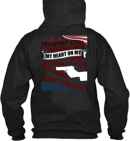I'm A Country Girl T Shirt, I Can't Control T Shirt