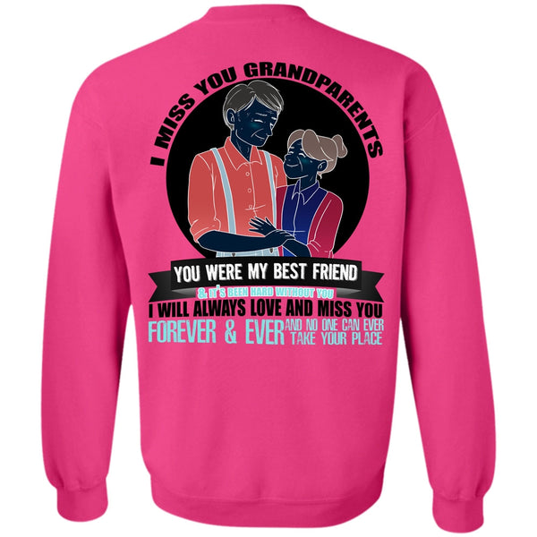 I Love Nana T Shirt, I Miss You Grandparents Sweatshirt