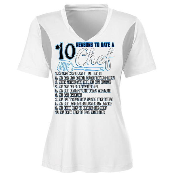 10 Reasons To Date A 10 Chef T Shirt, Being A Chef T Shirt, Awesome T-Shirts