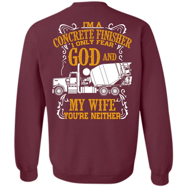 I Only Fear God And My Wife T Shirt, I Love Wife Sweatshirt