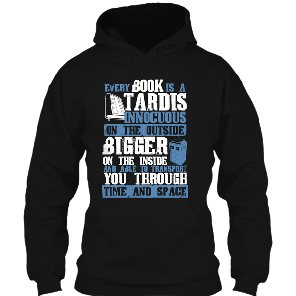 A black t-shirt with the shopify logo