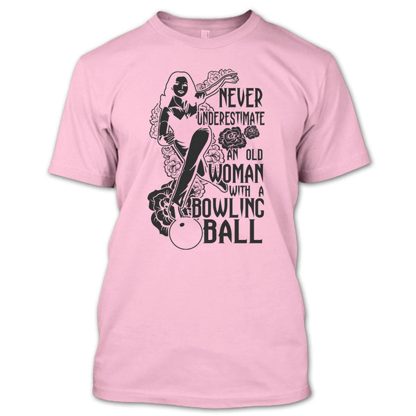 Neve Underestimate T Shirt, Coolest Bowling T Shirt