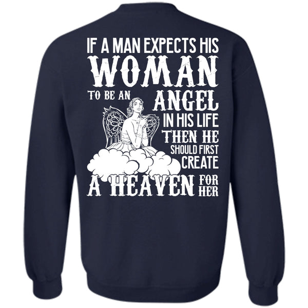 Create A Heaven T Shirt, I Love Wife Sweatshirt