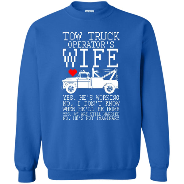I'm A Truck Operator's Wife T Shirt, Coolest Trucker Sweatshirt