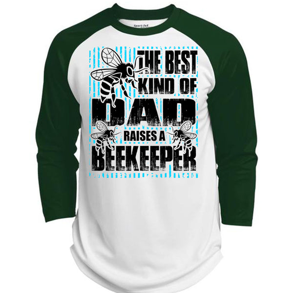 The Best Kind Of Dad T Shirt, I Love Beekeeper T Shirt, Awesome T-Shirts  (Polyester Game Baseball Jersey)