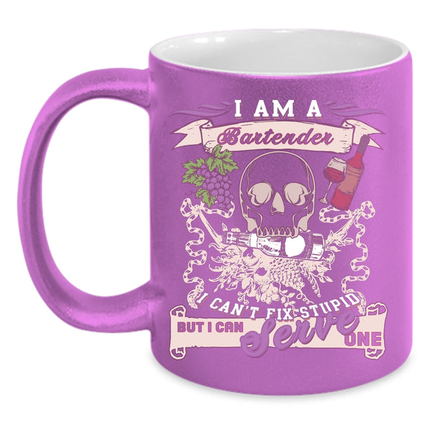 I Am A Bartender Coffee Mug, Cool Gift For Bartender Coffee Cup
