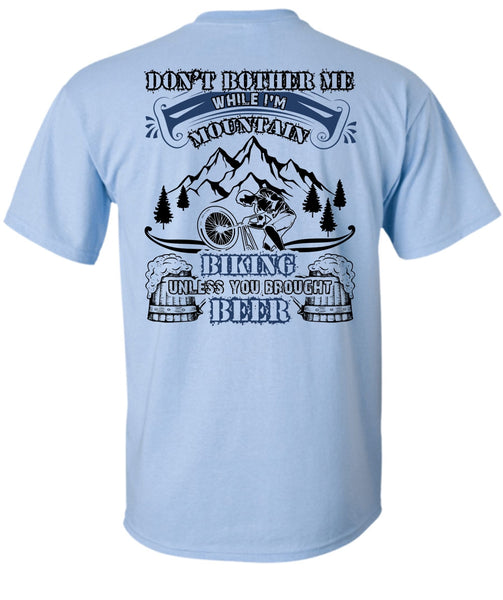 I'm Mountain Biking T Shirt, I Love Biker T Shirt