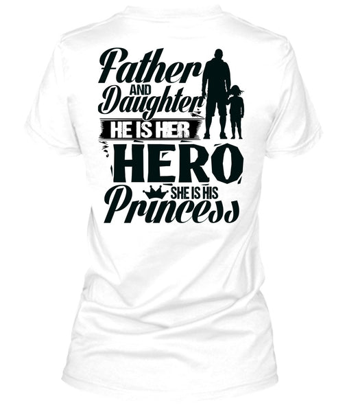 Father And Daughter T Shirt, I Love Papa T Shirt